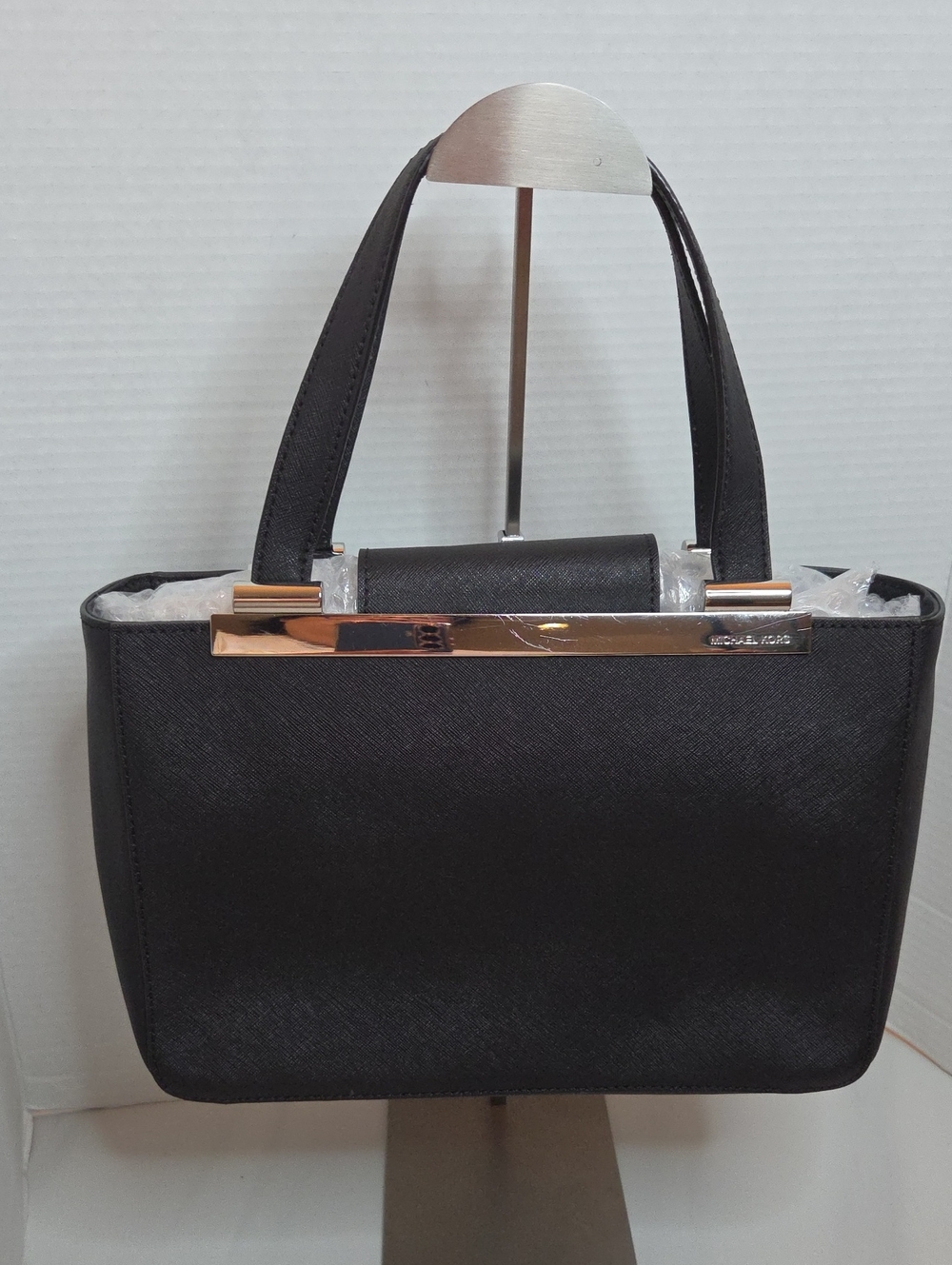 Michael Kors Tilda Black Saffiano Tote Bag